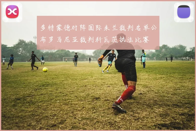 多特蒙德对阵国际米兰裁判名单公布罗马尼亚裁判科瓦茨执法比赛
